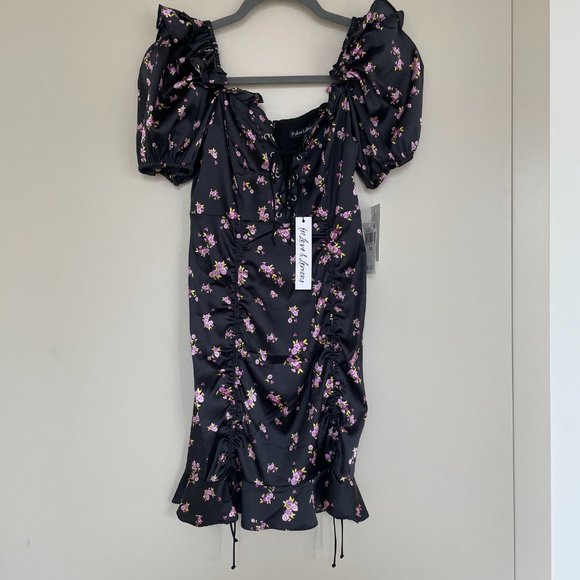 NEW For Love & Lemons Laramie Mini Dress - Picture 8 of 8